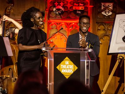 Sharon Duncan-Brewster, Tyrone Huntley Photo