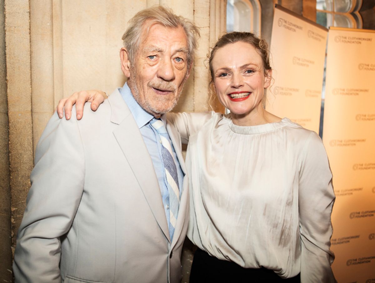 Ian McKellen and Maxine Peake at 