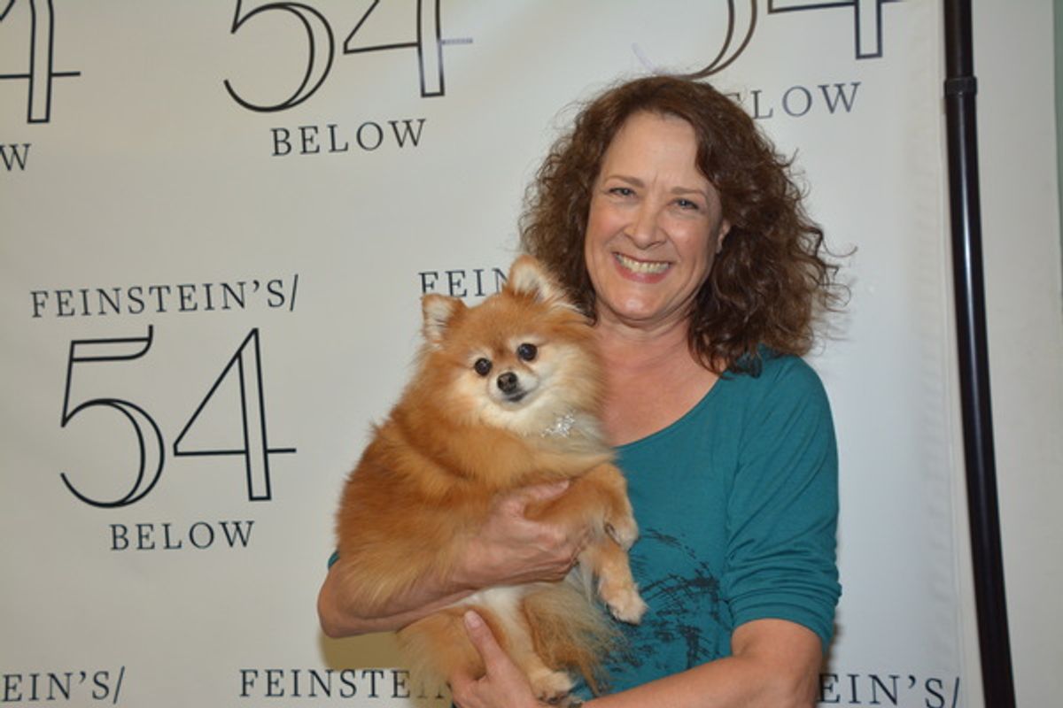 Karen Ziemba and Trixie at 