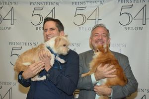 Peter Pan, Seth Rudetsky, Trixie and Marc Shaiman Photo
