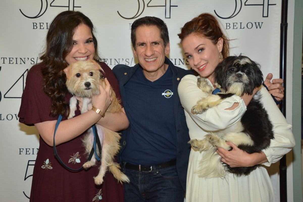 Lindsay Mendez, Peter Pan, Seth Rudetsky Sheik of Araby and Sierra Boggess at 