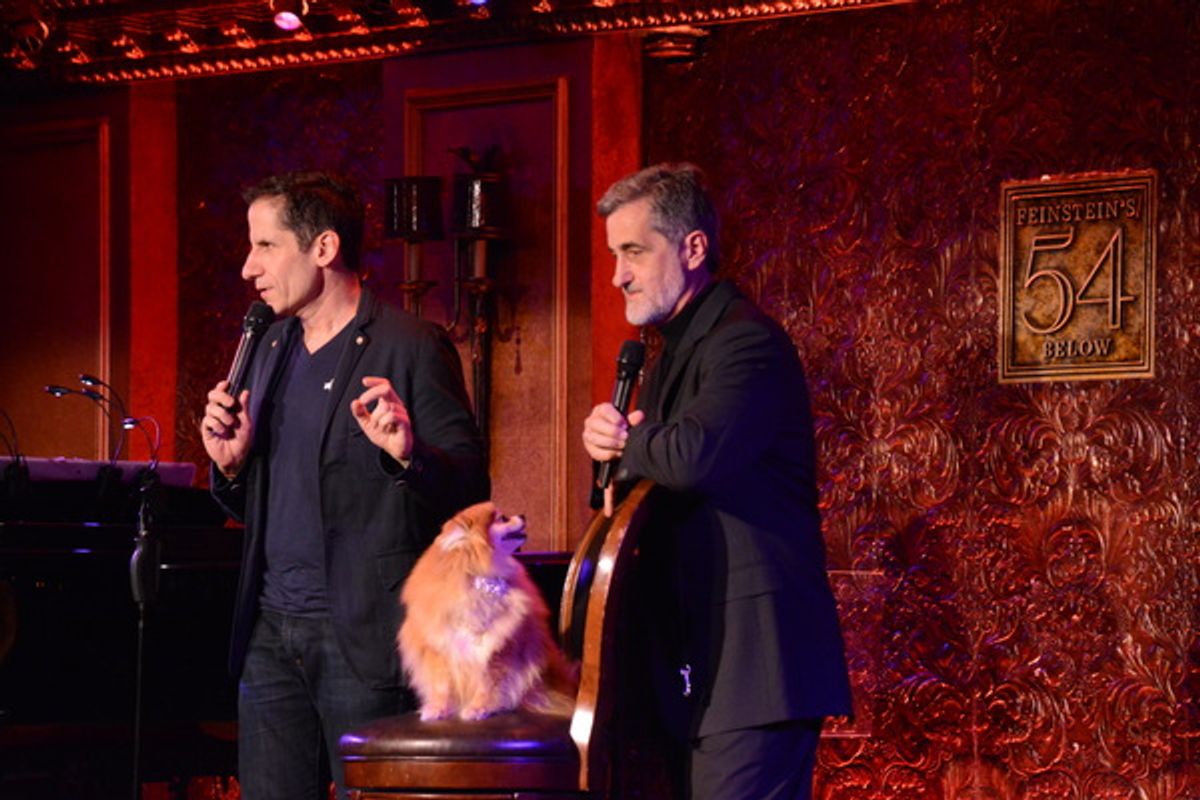 Seth Rudetsky, Trixie and Bill Berloni at 