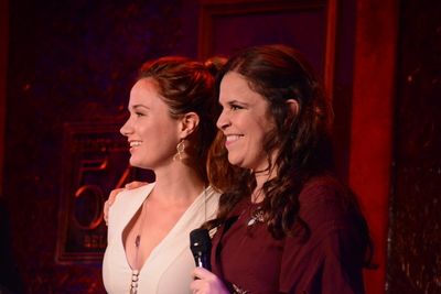 Sierra Boggess and Lindsay Mendez Photo