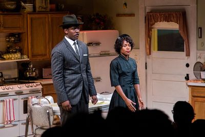 Khris Davis, DeWanda Wise Photo
