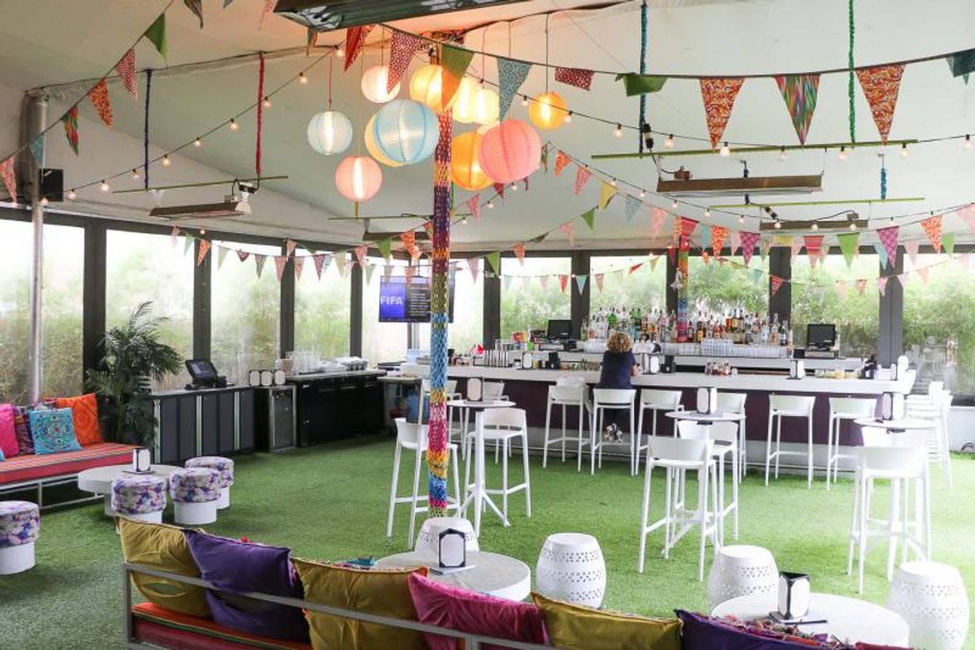 Photo Coverage:  GREEN FIG in the Theatre District Thrills Guests with Food-Drink-Fun-Entertainment  Image