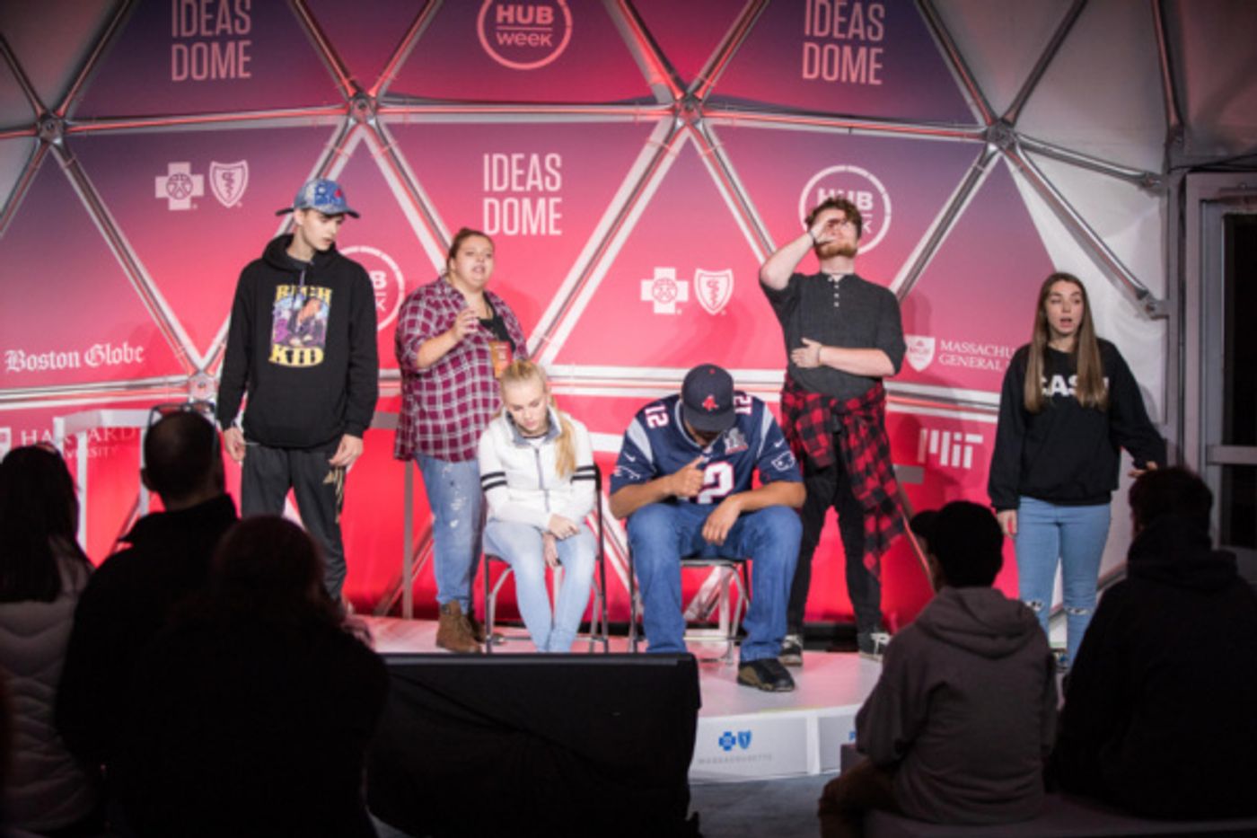 Photo Flash: Drug Story Theater Improv Performance Comes to HUBweek  Image
