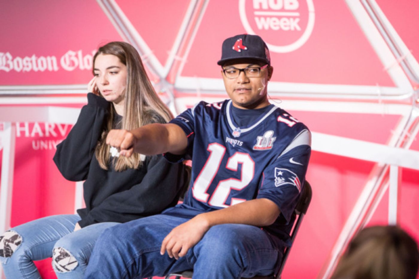 Photo Flash: Drug Story Theater Improv Performance Comes to HUBweek  Image