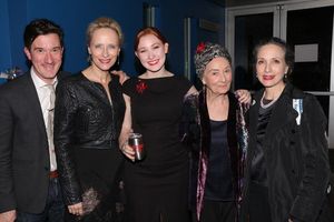 Carson Elrod, Laila Robins, Chessa Metz, Rosemary Harris, and Bebe Neuwrith @ BroadwayWorld Carson Elrod, Laila Robins, Chessa Metz, Rosemary Harris, and Bebe Neuwrith Photo
