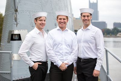 Benjamin Robinson, Christopher Scott, Patrick McNally Photo