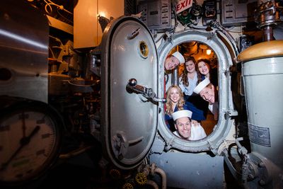 Lauren Corcoran Emrich, Christopher Scott, Gillian Hassert, Patrick McNally, Rebecca  Photo