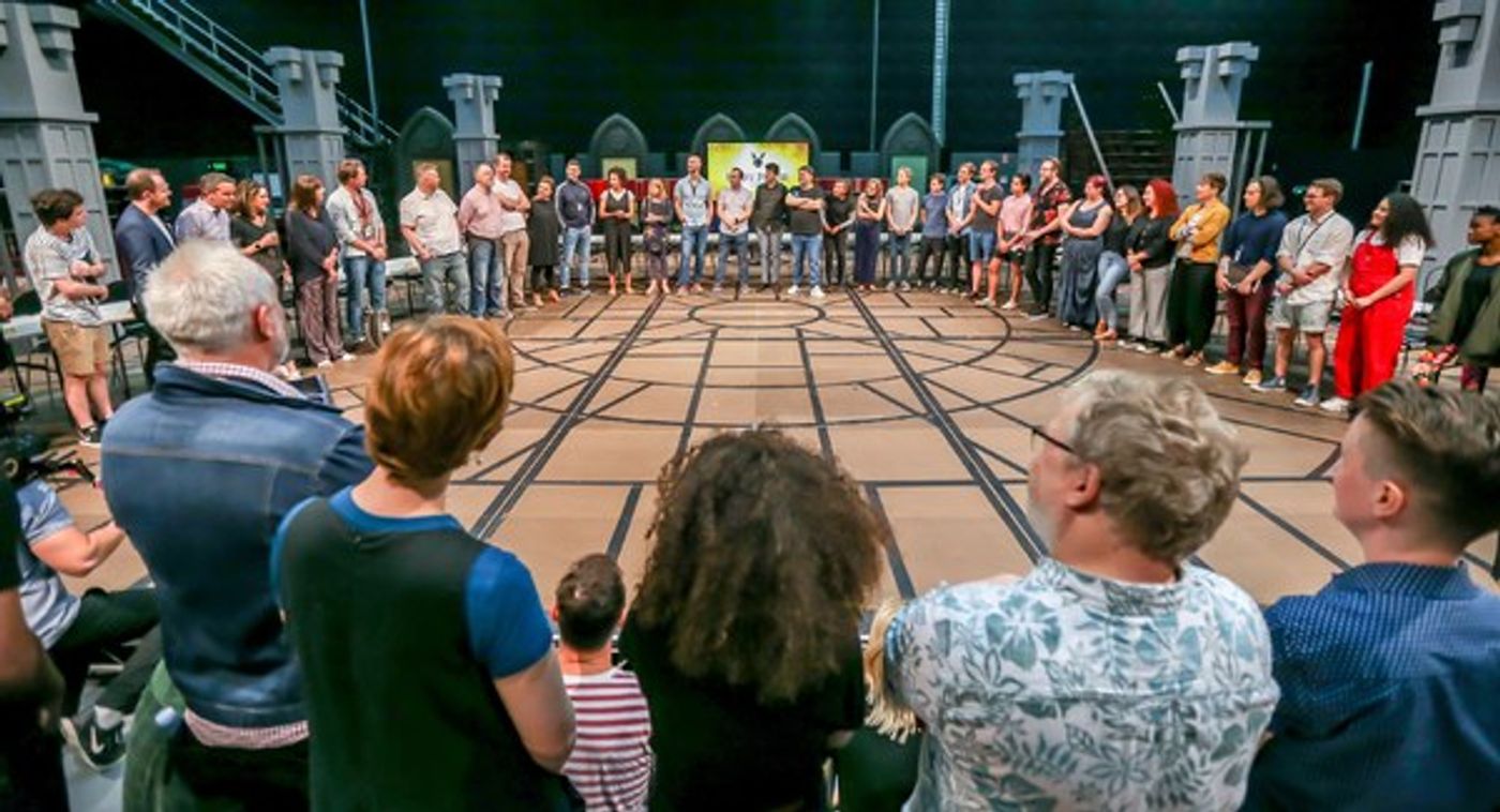 Photo Flash: The Full Company of HARRY POTTER AND THE CURSED CHILD Australia Heads Into Rehearsals  Image