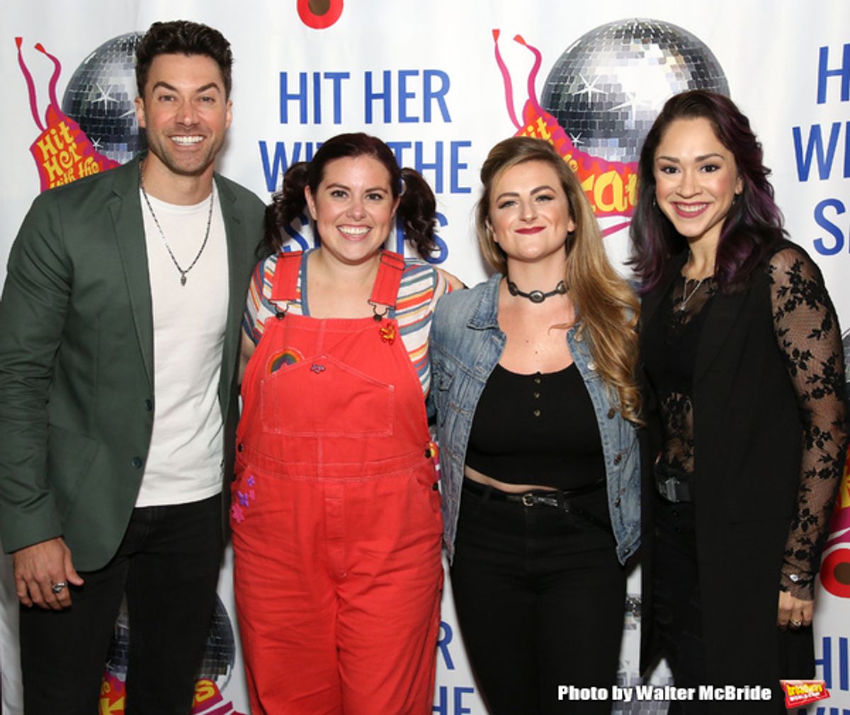 Ace Young, Amy Toporek, Madeline Fansler and Diana DeGarmo at 