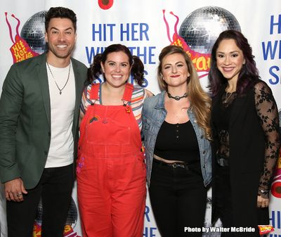 Ace Young, Amy Toporek, Madeline Fansler and Diana DeGarmo Photo