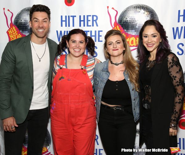 Ace Young, Amy Toporek, Madeline Fansler and Diana DeGarmo Photo