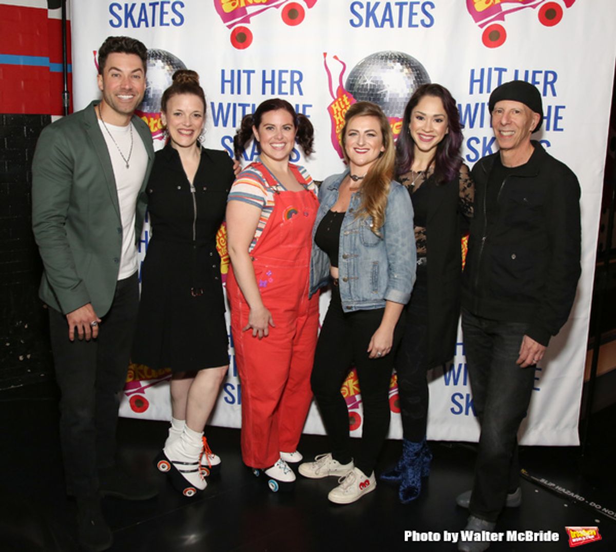 Ace Young, Christine Rea, Amy Toporek, Madeline Fansler, Diana DeGarmo and Rick Briskin at 