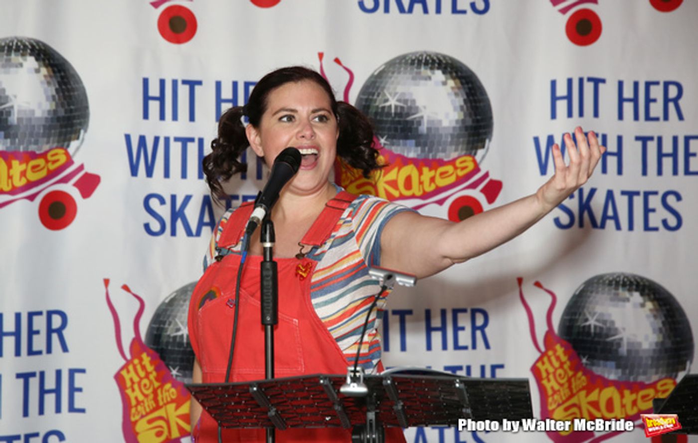 Photo Coverage: Diana DeGarmo and Ace Young Preview HIT HER WITH THE SKATES  Image