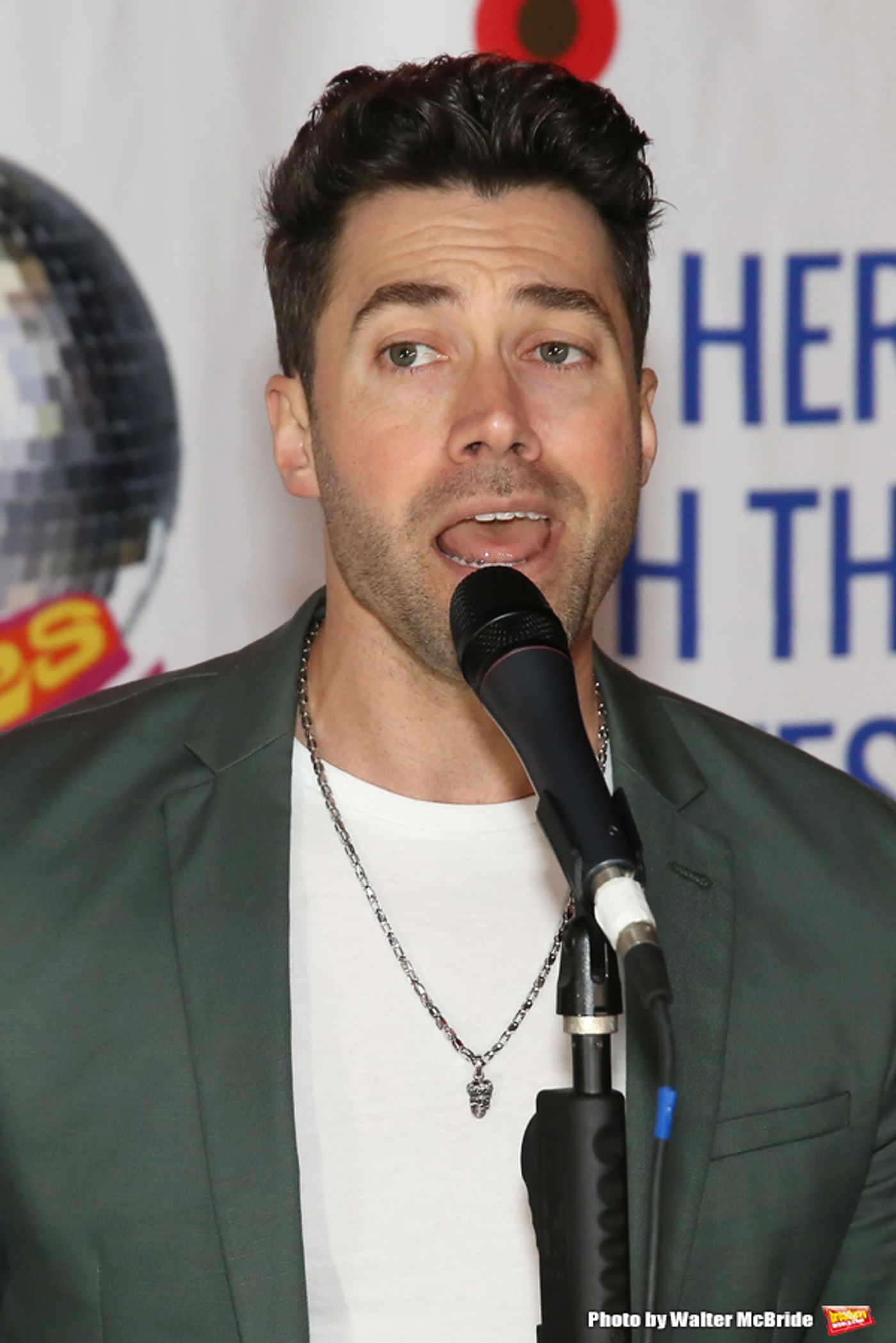 Photo Coverage: Diana DeGarmo and Ace Young Preview HIT HER WITH THE SKATES  Image