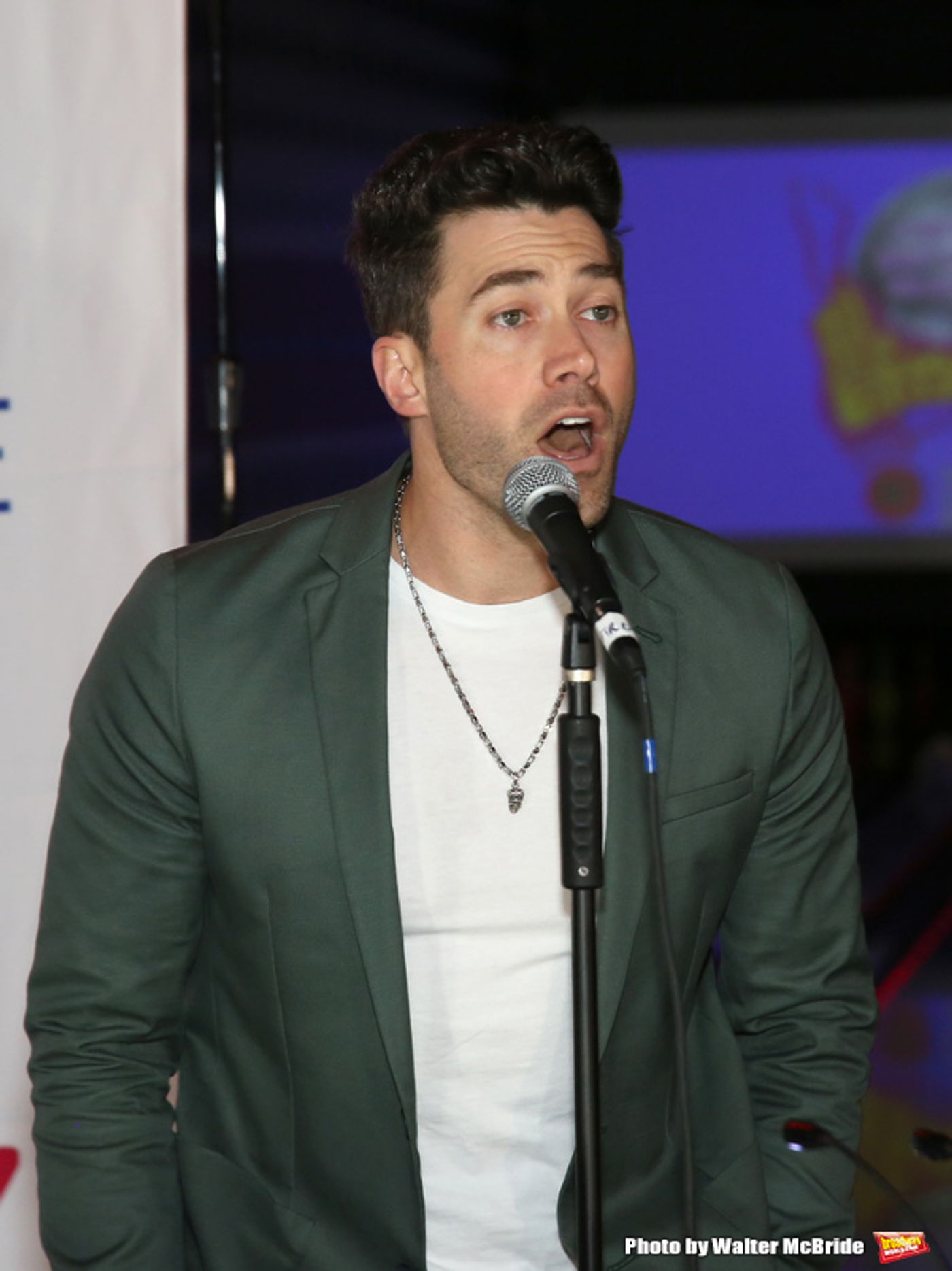 Photo Coverage: Diana DeGarmo and Ace Young Preview HIT HER WITH THE SKATES  Image