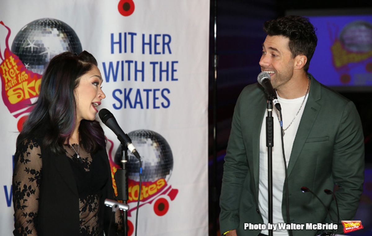 Diana DeGarmo and Ace Young  at 