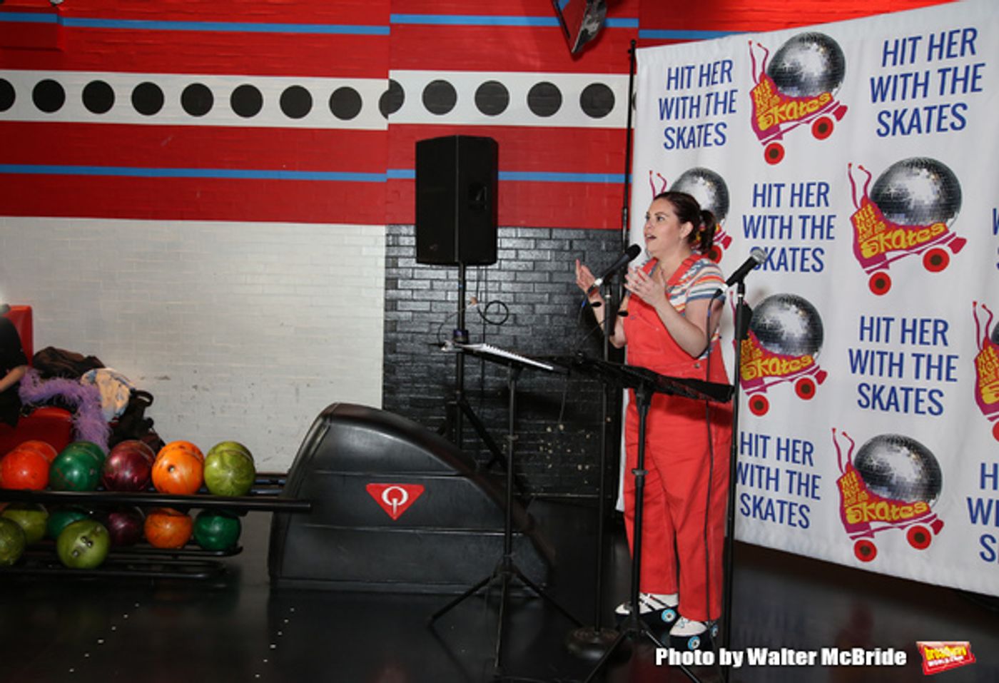 Photo Coverage: Diana DeGarmo and Ace Young Preview HIT HER WITH THE SKATES  Image