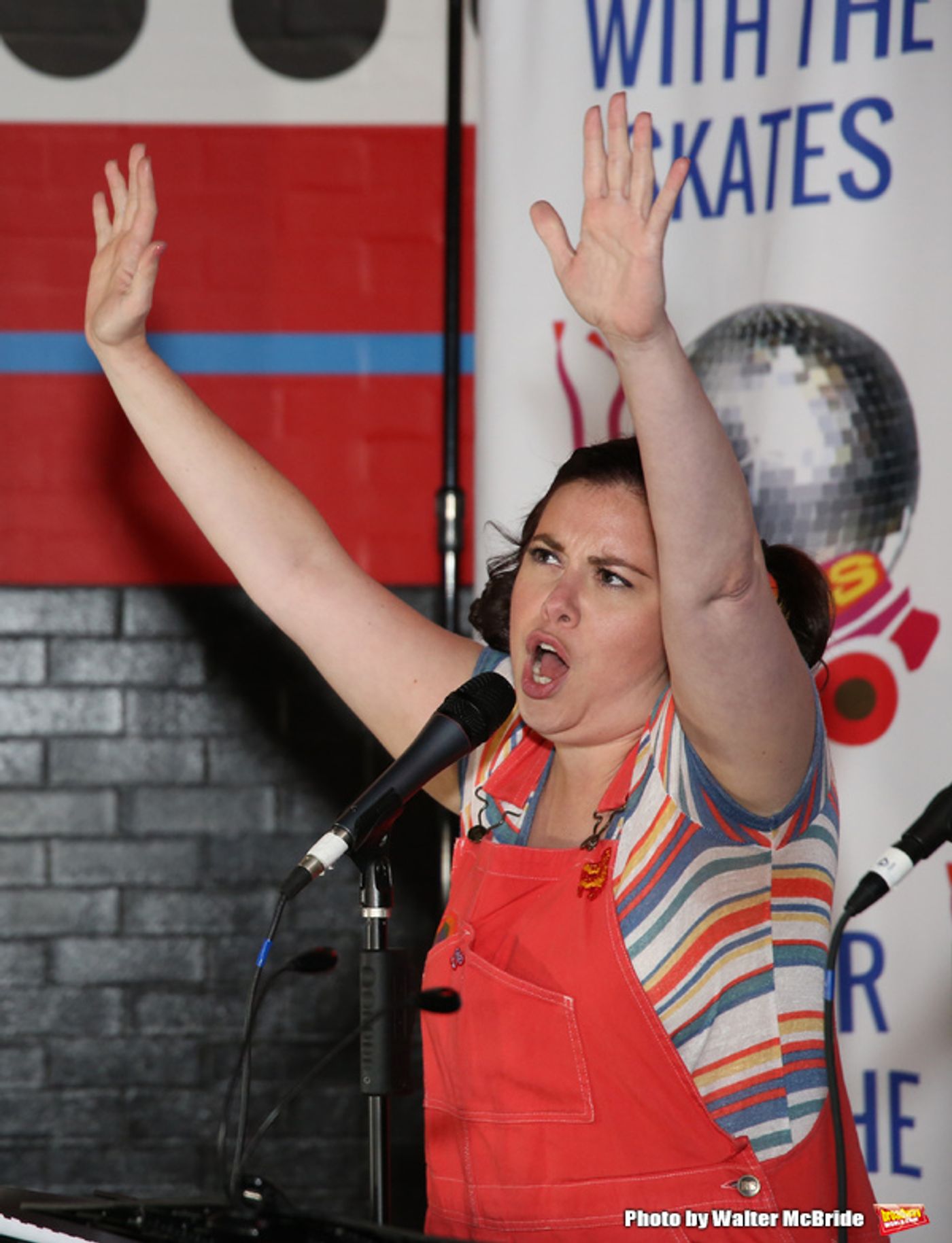 Photo Coverage: Diana DeGarmo and Ace Young Preview HIT HER WITH THE SKATES  Image