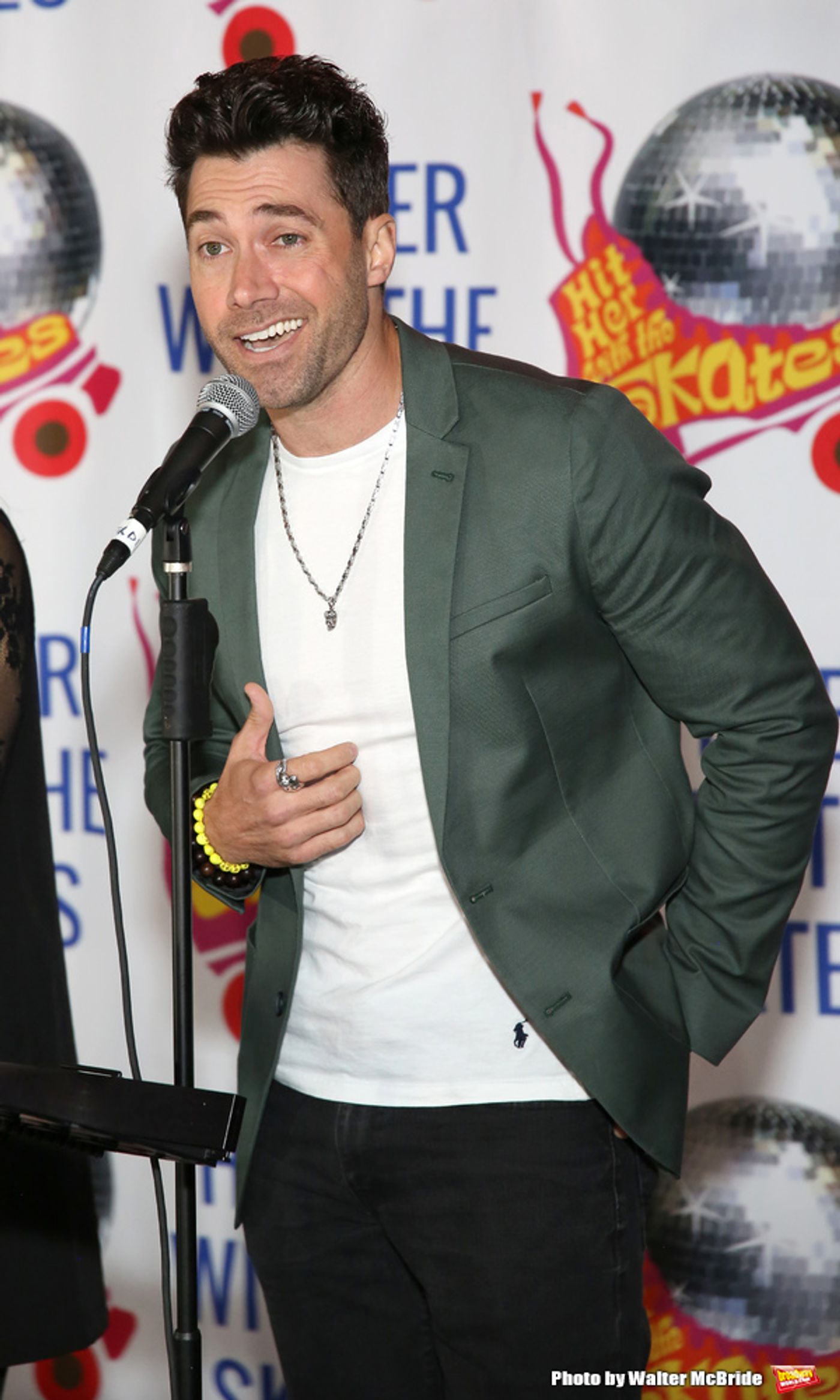 Photo Coverage: Diana DeGarmo and Ace Young Preview HIT HER WITH THE SKATES  Image