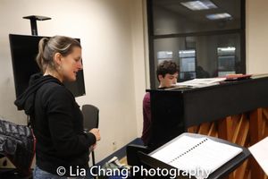 Kristen Lee Rosenfeld (Conductor/Music Director) and Griffin Strout (Associate Musica Photo