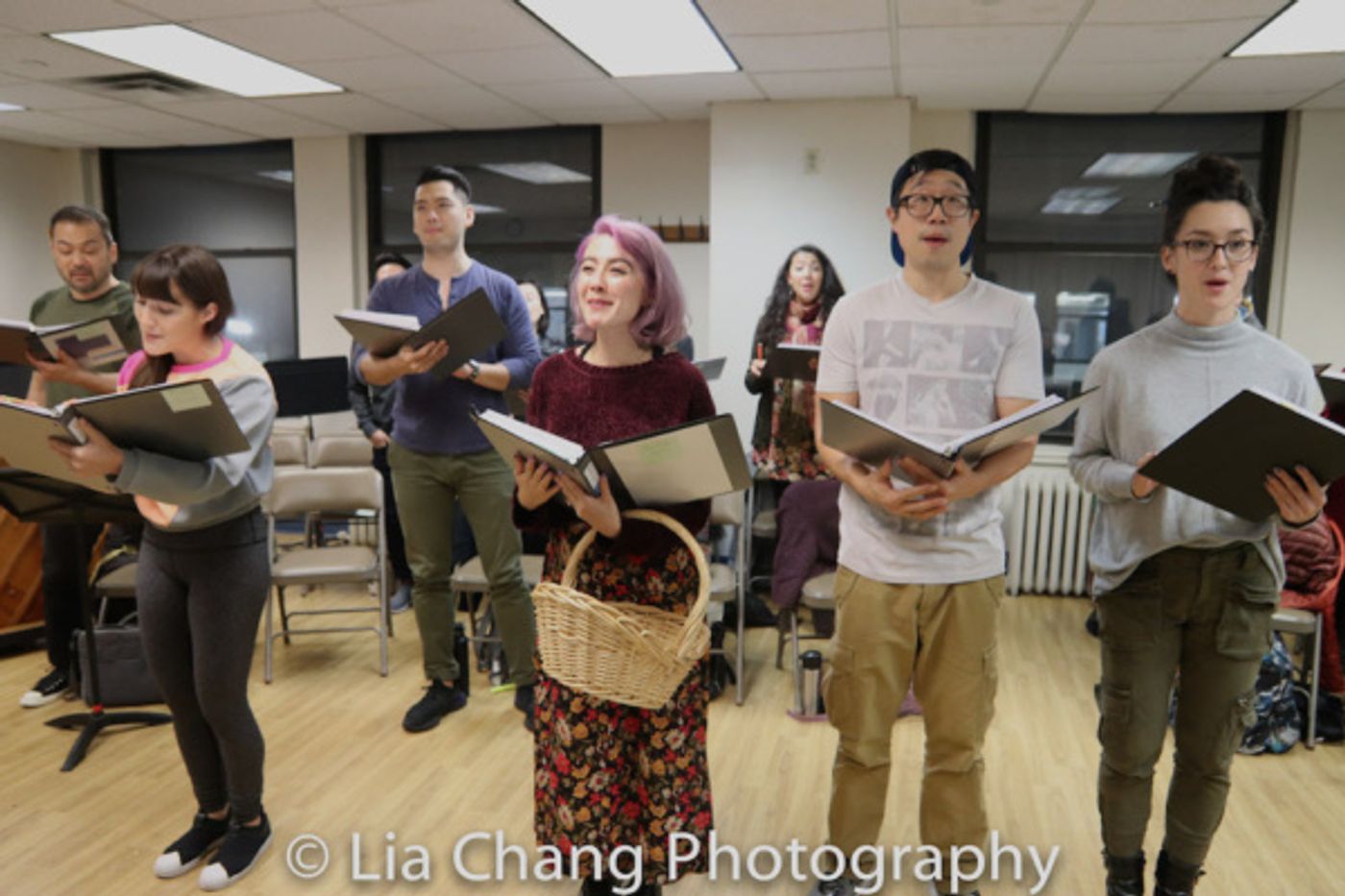 Photo Flash: Ann Harada, Raymond J. Lee, Jason Ma And More In NAAP's INTO THE WOODS Rehearsal  Image