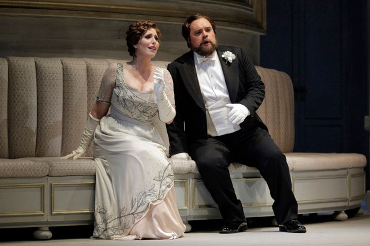Brian Mulligan as Mandryka and Ellie Dehn in the title role at 