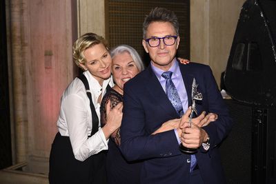 HSH Princess Charlene of Monaco, Tyne Daly, and honoree Tim Daly Photo