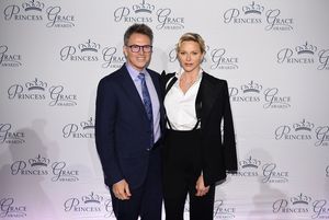Tim Daly (L) and HSH Princess Charlene of Monaco Photo