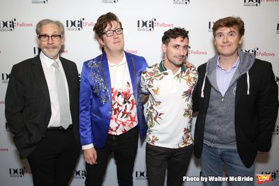Michael Korie, Jeremy J. King, Sam Salmond and Laurence O'Keefe Photo