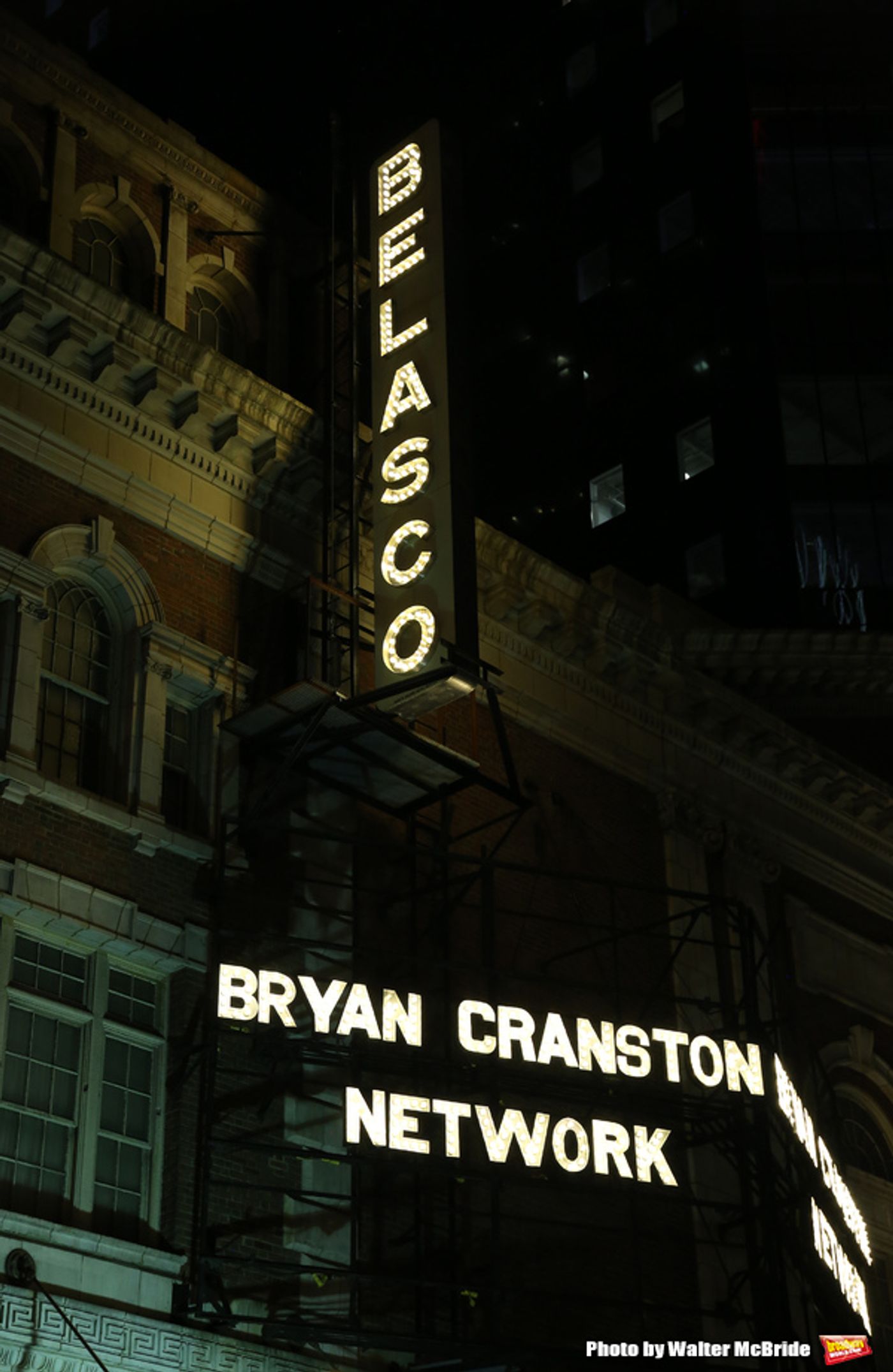 Up on the Marquee: NETWORK on Broadway! Up on the Marquee: NETWORK on Broadway! Image