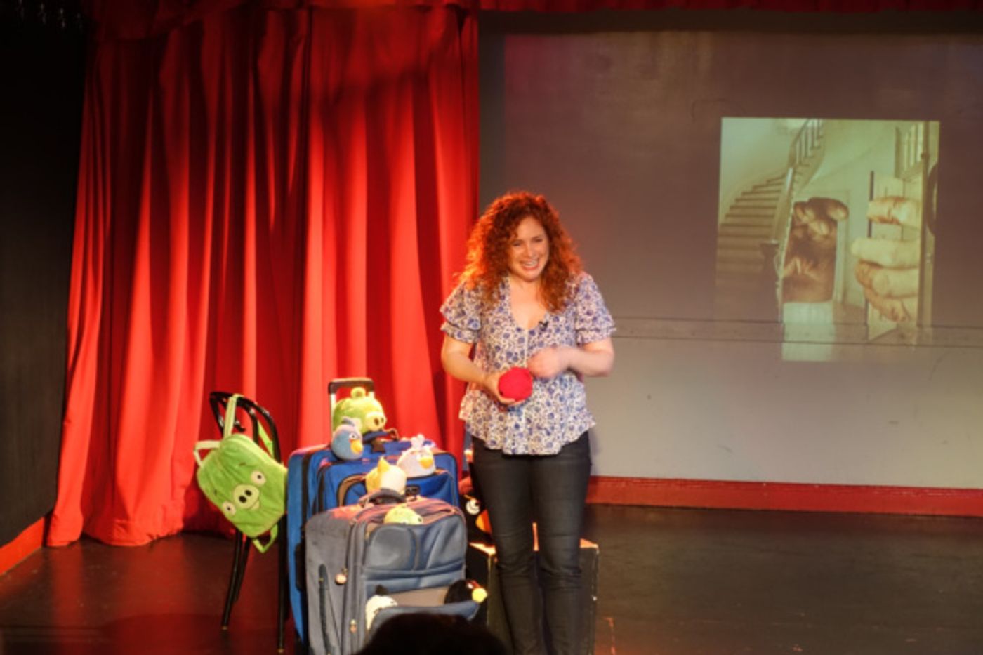 Photo Flash: First Look at Dana Aber's BAGGAGE AT THE DOOR Soloshow at PIT Loft  Image