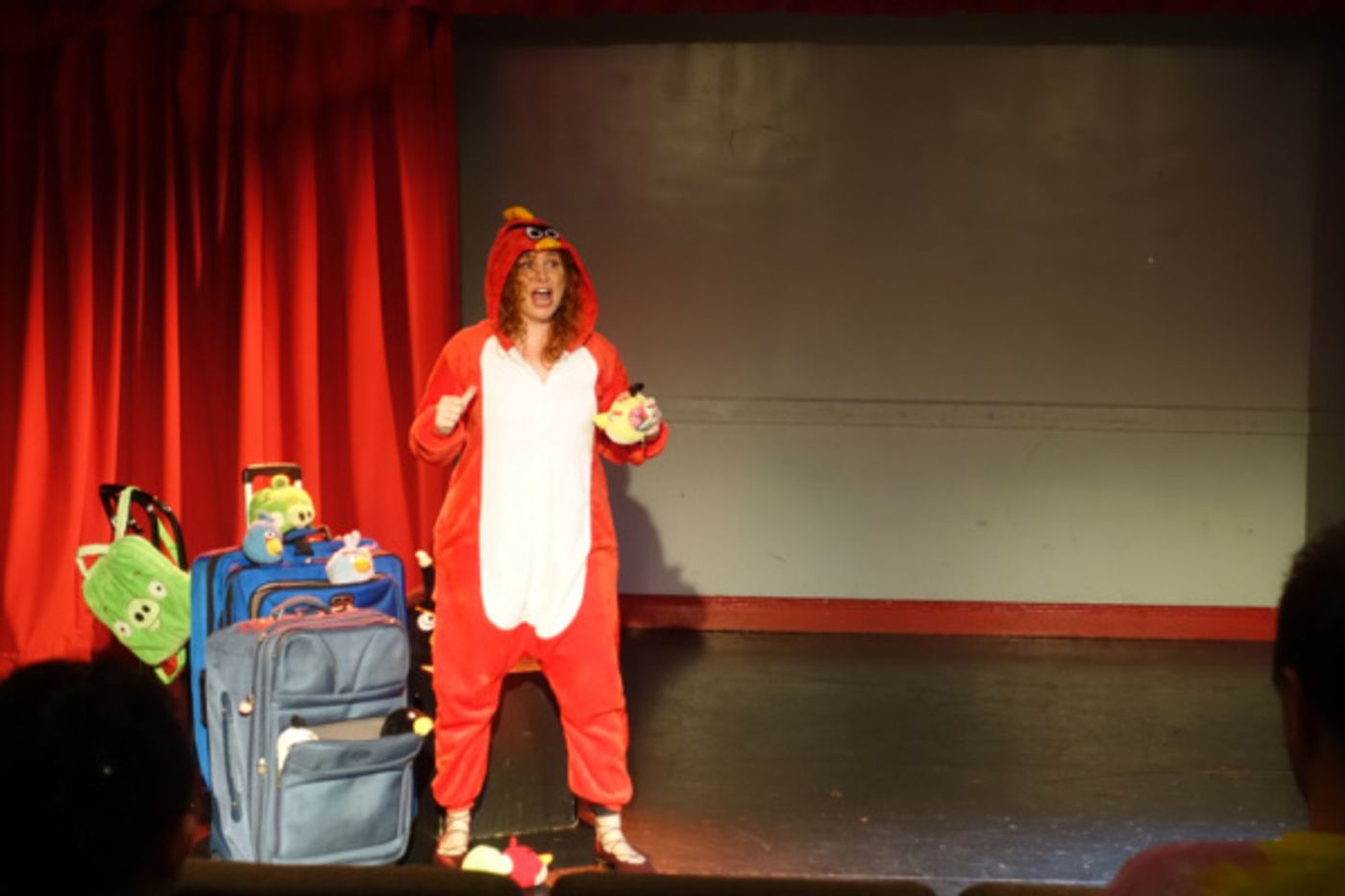 Photo Flash: First Look at Dana Aber's BAGGAGE AT THE DOOR Soloshow at PIT Loft  Image