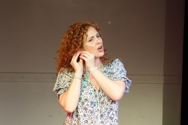 Dana Aber sings RHINESTONE JANUARY (music by Amy Burgess, lyrics by Sara Cooper, base Photo
