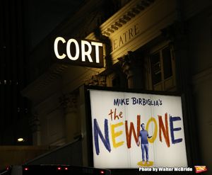 Theatre Marquee for "Mike Birbiglia's The New One" on October 17, 2018 at the Cort Theatre in New York City. @ BroadwayWorld Theatre Marquee for "Mike Birbiglia's The New One" on October 17, 2018 at the Cort Th Photo