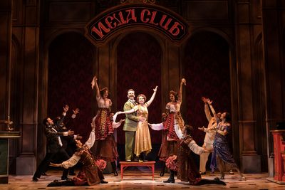 Edward Staudenmayer (Vlad), Tari Kelly (Countless Lily) and the company of the Nation Photo