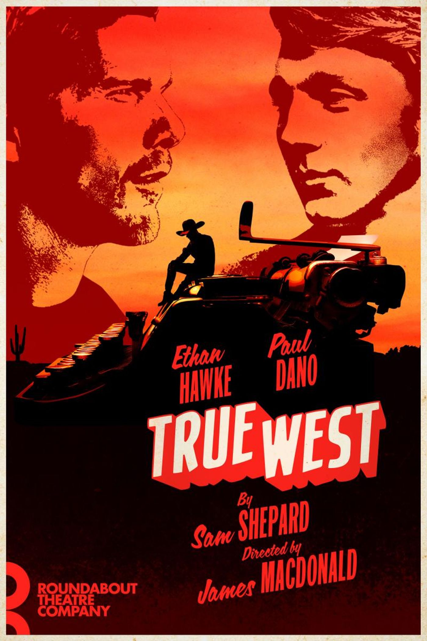 Photo Flash: First Look at Artwork for TRUE WEST, with Ethan Hawke and Paul Dano Photo Flash: First Look at Artwork for TRUE WEST, with Ethan Hawke and Paul Dano Image