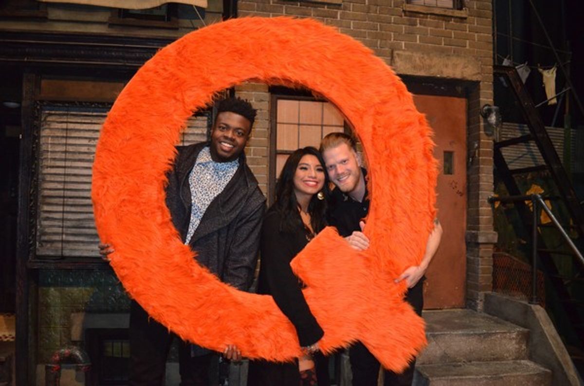 Kevin Olusola, Kristin Maldonado and Scott Hoying at 