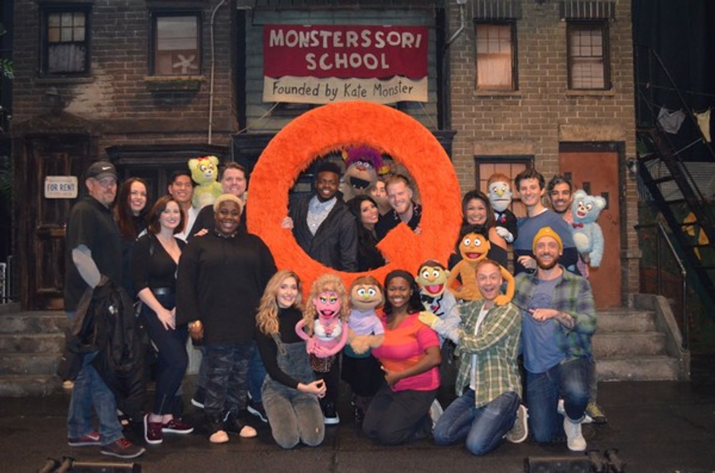 Photo Flash: Pentatonix Pays a Visit to AVENUE Q  Image