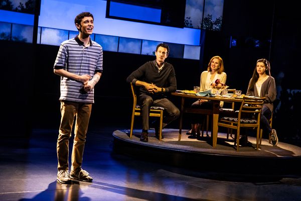 Ben Levi Ross, Aaron Lazar, Christiane Noll and Maggie McKenna Photo