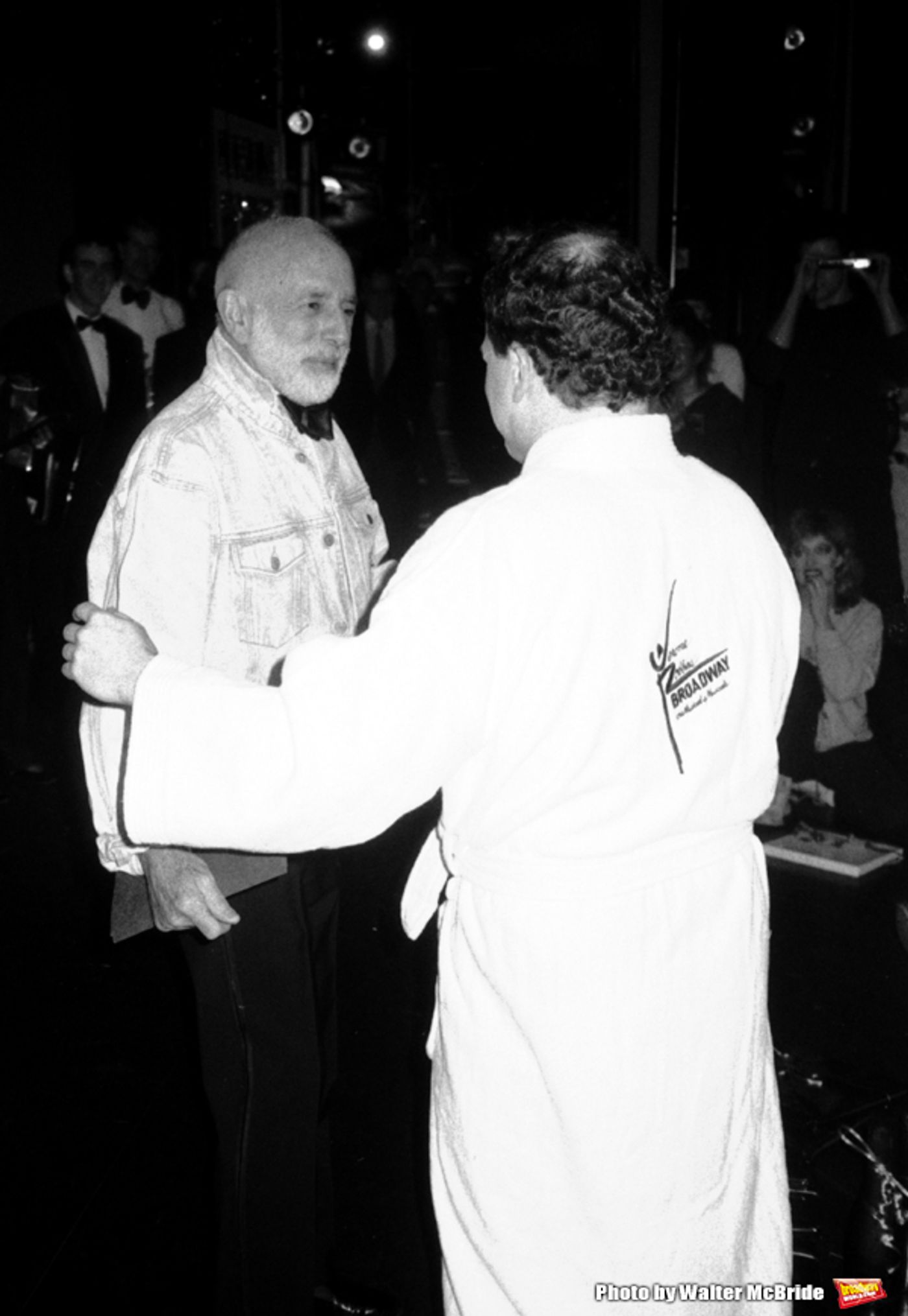 Photo Throwback: Jerome Robbins at Opening Night of JEROME ROBBINS BROADWAY in 1989  Image