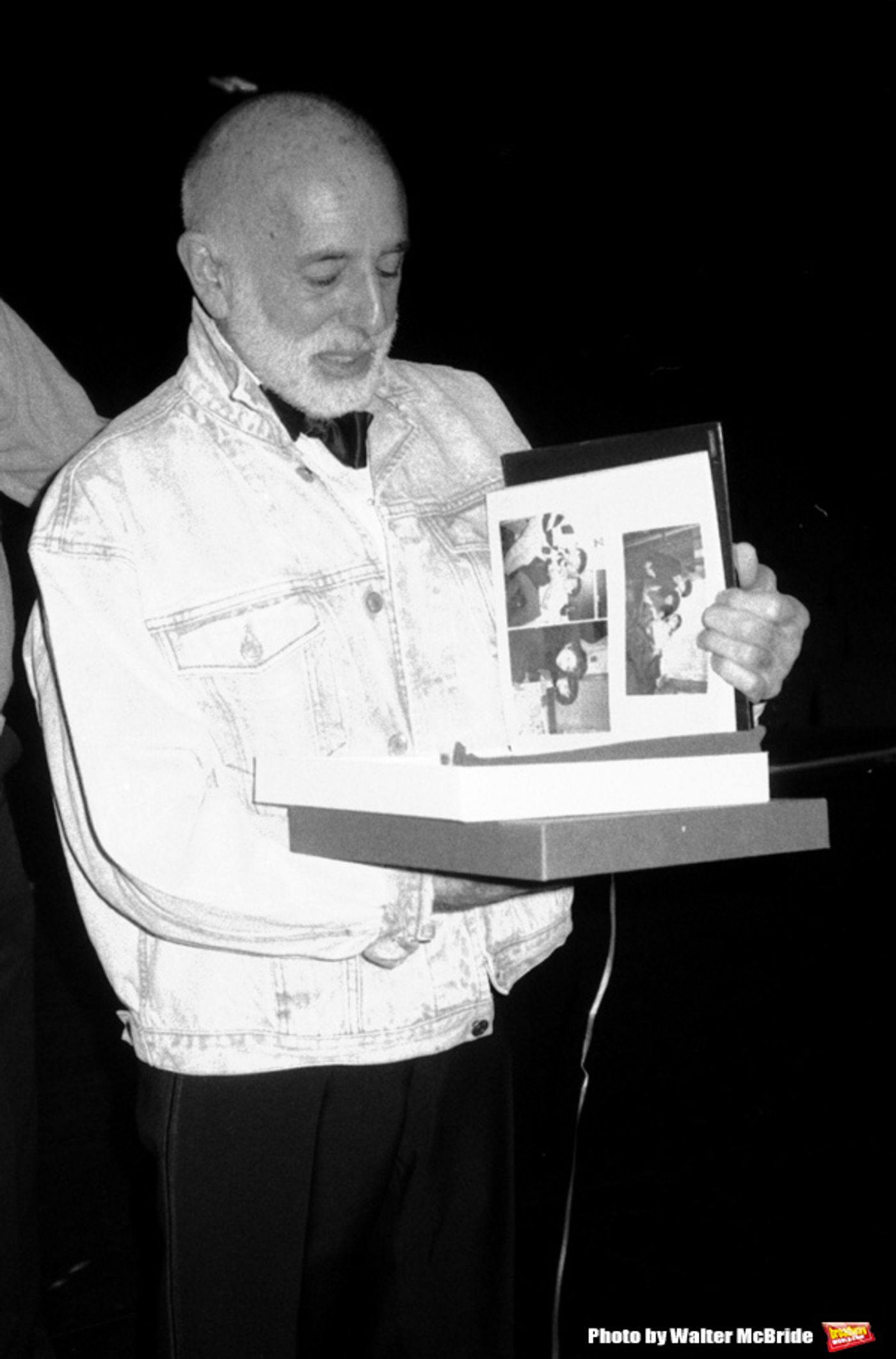 Photo Throwback: Jerome Robbins at Opening Night of JEROME ROBBINS BROADWAY in 1989  Image