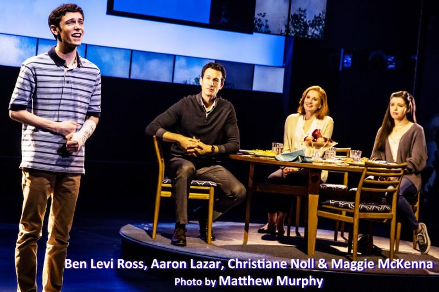 Interview: DEAR EVAN HANSEN's Ben Levi Ross & Jessica Phillips Connecting Truthfully  Image