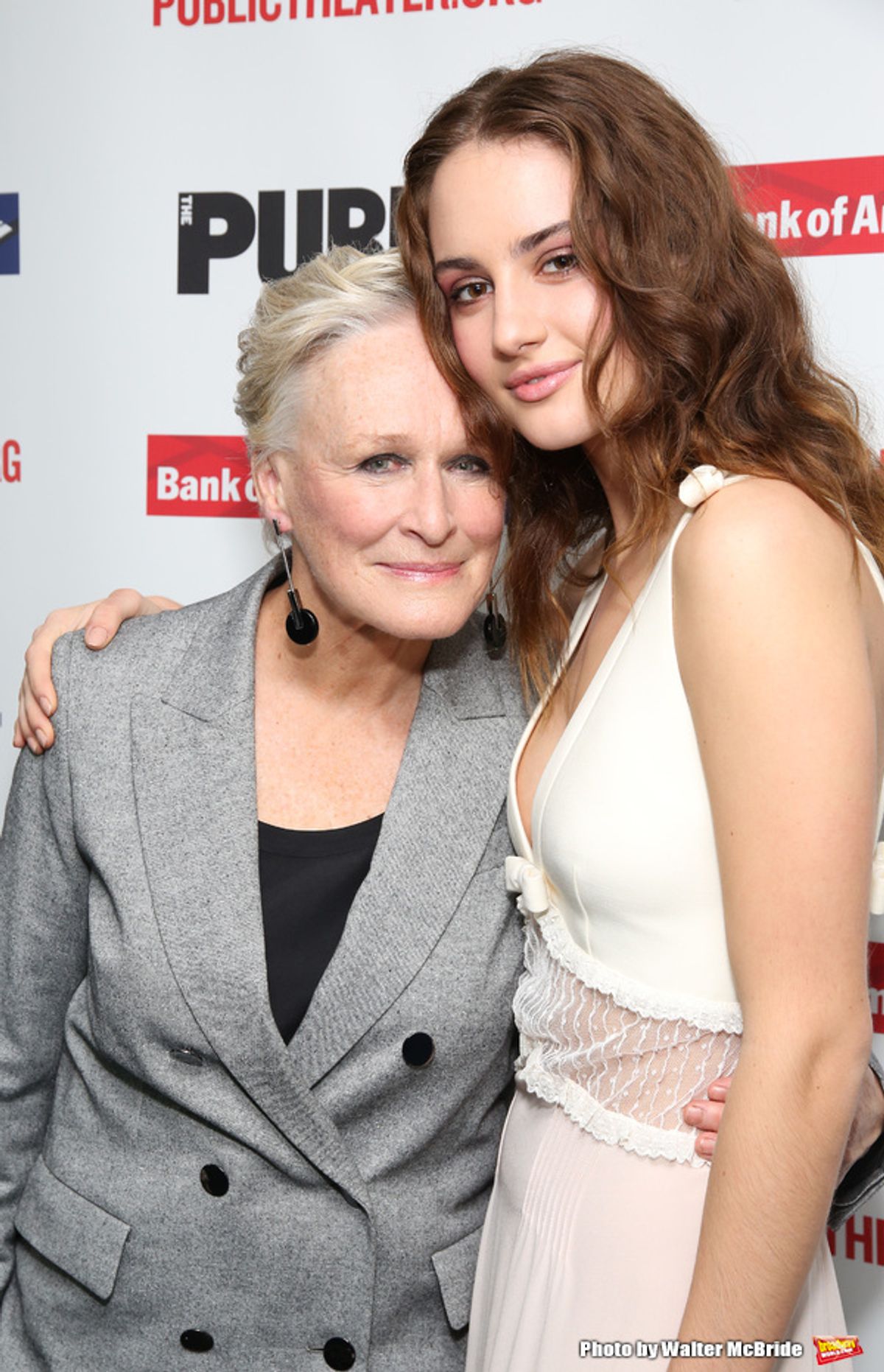 Glenn Close and Grace Van Patten at 