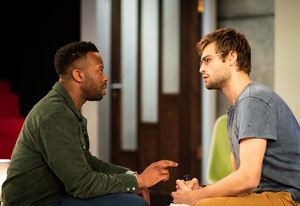 Douglas Booth and Clifford Samuel Photo