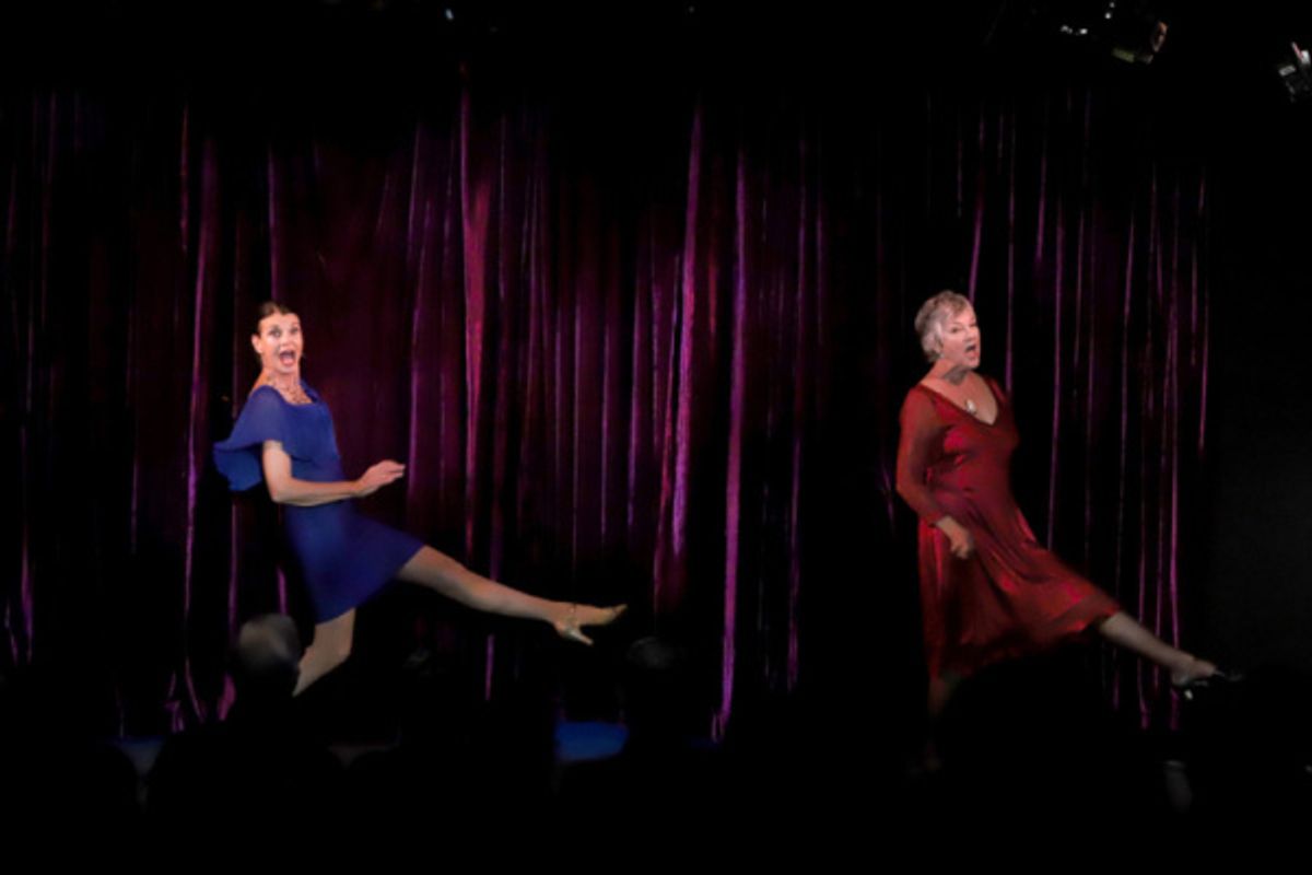 Penny Worth and Carolyn Kirsch at 