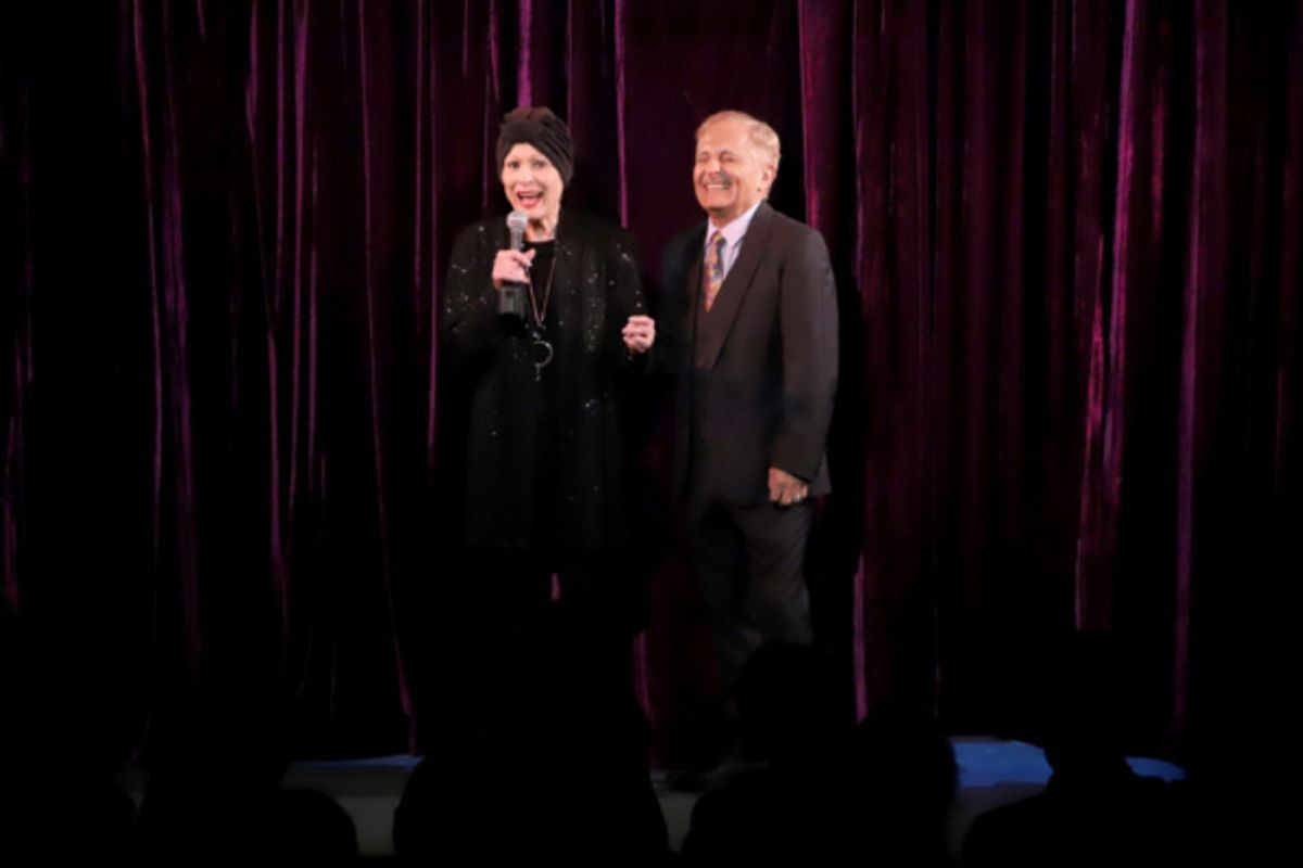 Carol Lawrence, John Sefakis at 