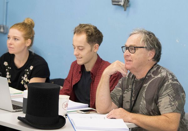 Amy Wildgoose, Jack Nurse and Director Christopher Renshaw Photo